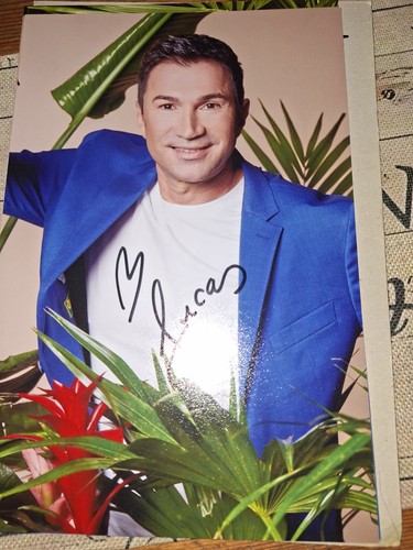 Autogramm foto lucas cordalis - lucas,