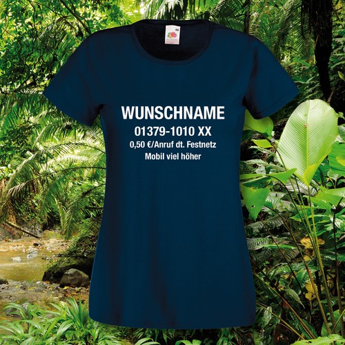 Shirt dschungelcamp name nr - t-shirt,