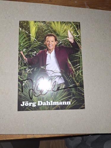 Autogrammkarte jörg dahlmann - autogrammkarte,