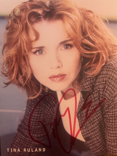 Tina ruland autogrammkarte - ruland,