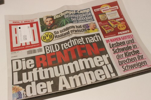 Bildzeitung 2022 januar - 24.01.2022,