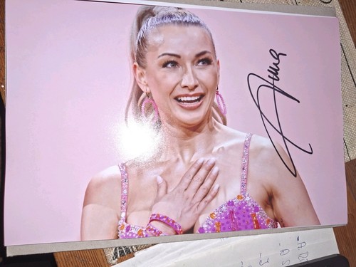 Autogramm foto anna carina - autogramm,