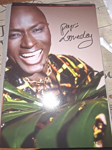 Autogramm foto papis - autogramm, loveday