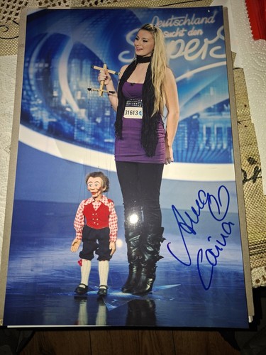 Autogramm foto anna carina - anna,