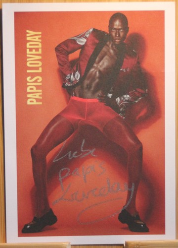Papis loveday orig autogramm - loveday,
