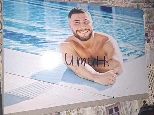 Autogramm foto umut tekin - autogramm,