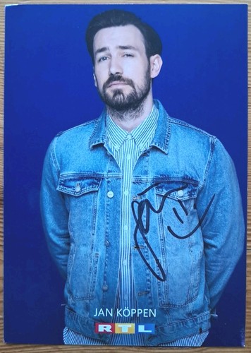 Jan köppen orig autogramm - orig,
