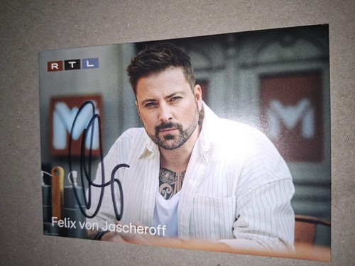 Autogrammkarte felix von - felix,